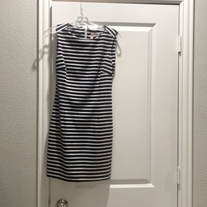 Calvin Klein Blue and White Dress